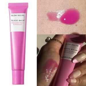 🍓Lip Need🍓BNIB Glow Recipe Fullsize DRAGON FRUIT Tinted Lip Glass Balm!!